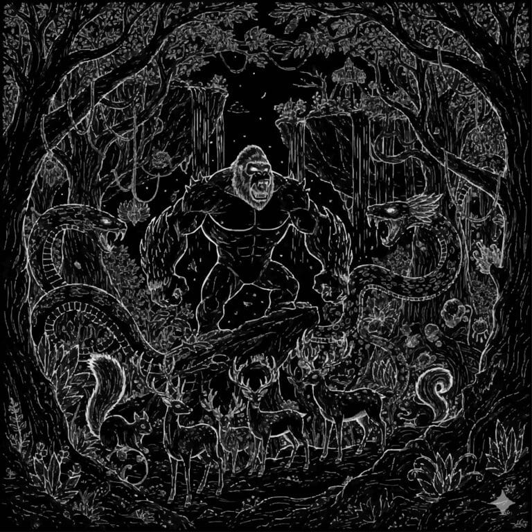 A visual landscape of the jungles of Meria.