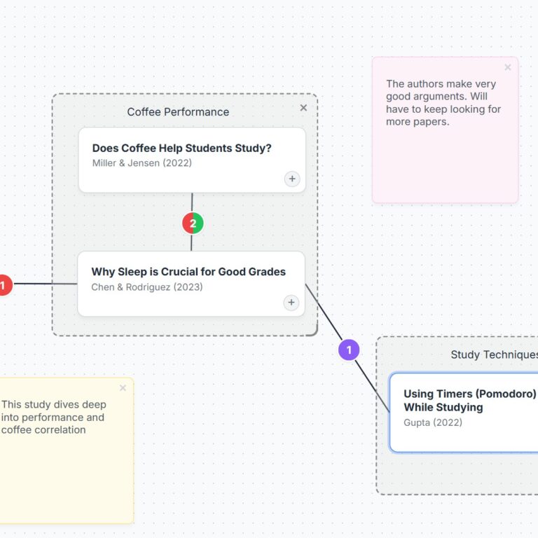 Data rich connection badges between each source cards