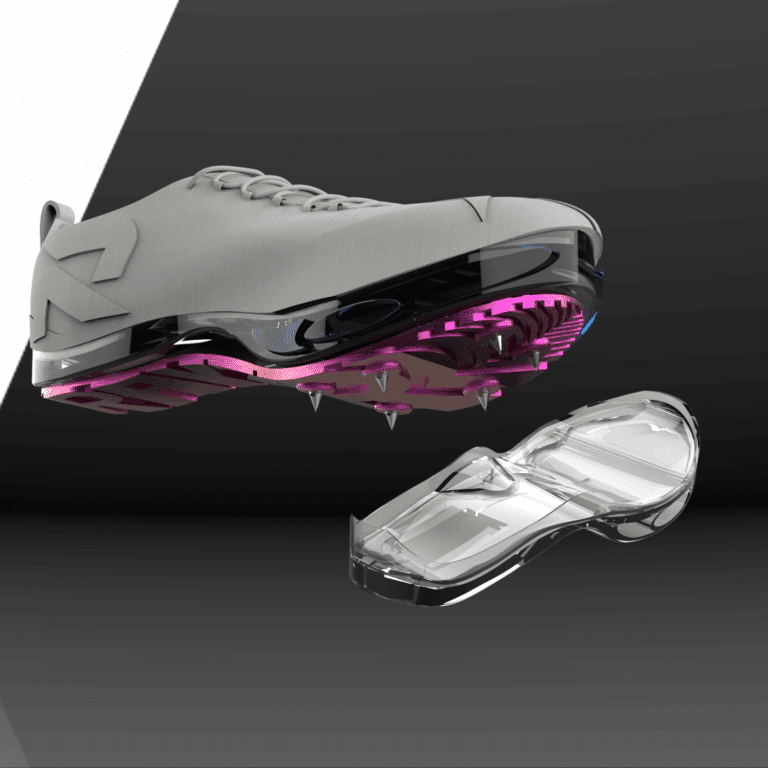 Hero render and supportive sole.