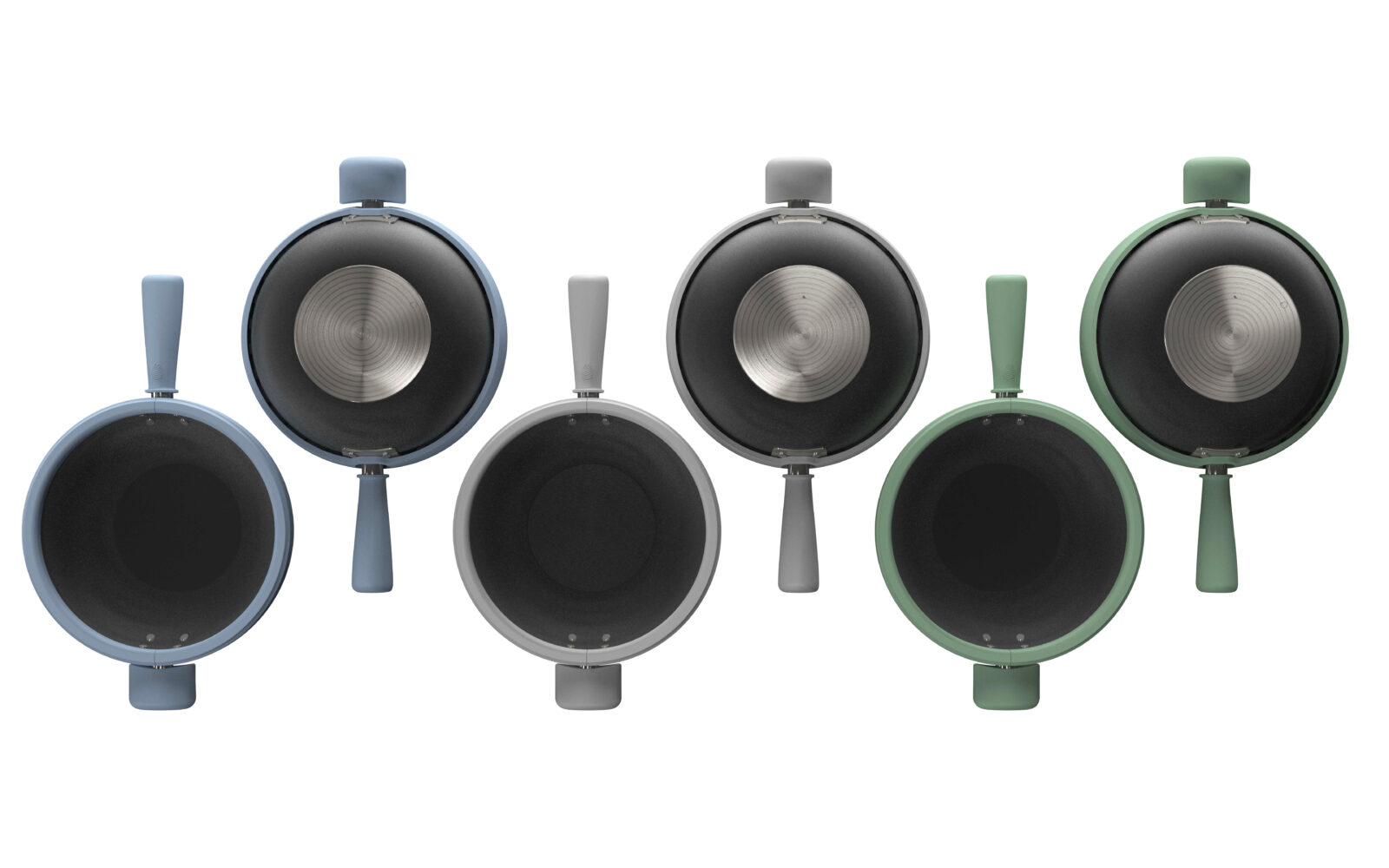 Alternative Colourways of the SafeTouch Pan.