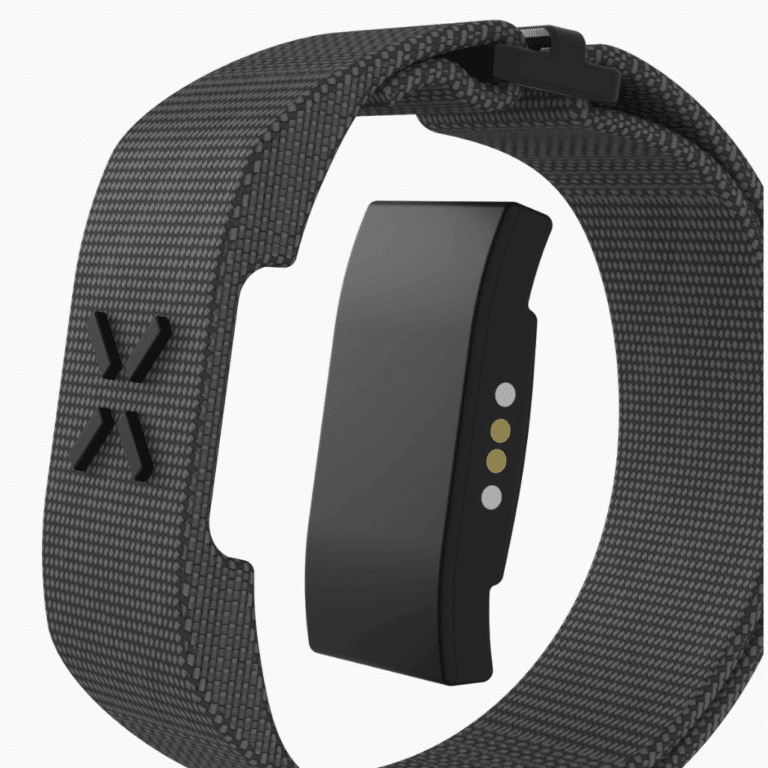 Image of the band and the housing separated 