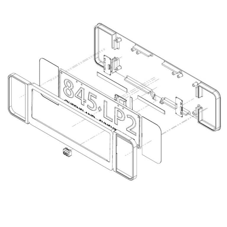 Exploded view of the Product