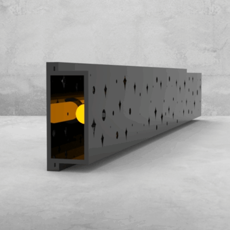 Starlight Rail with Orange light