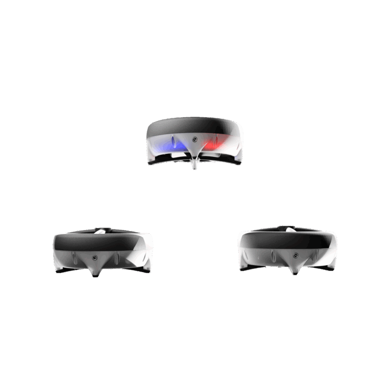 Three halo drones in close proximity, indicating connectivity between each unit.