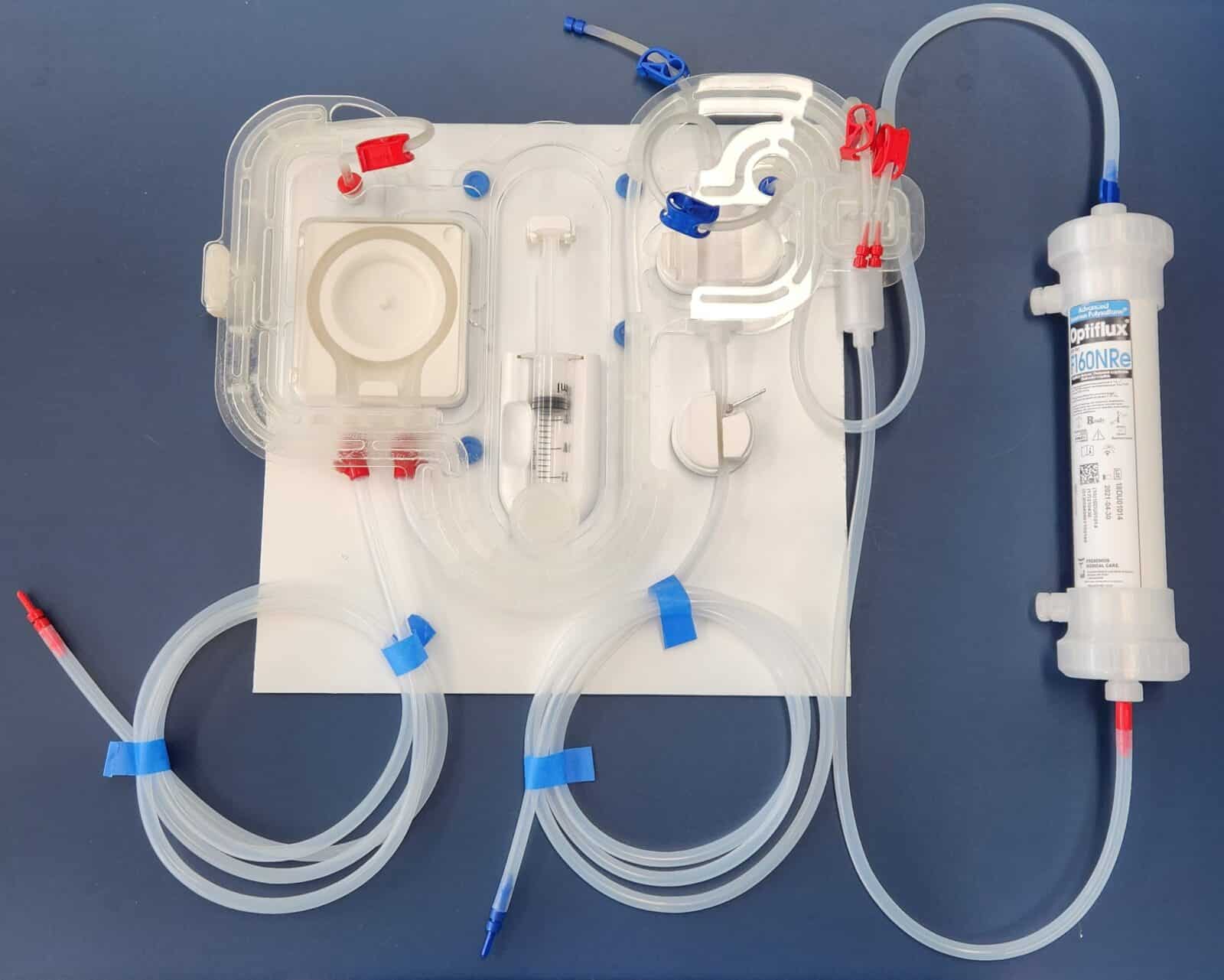 Model of Diasette mounted to machine 