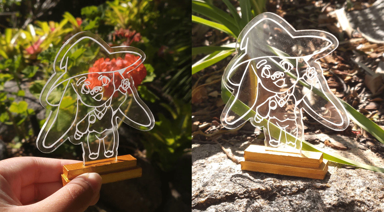 Acrylic Stand of Gnurd