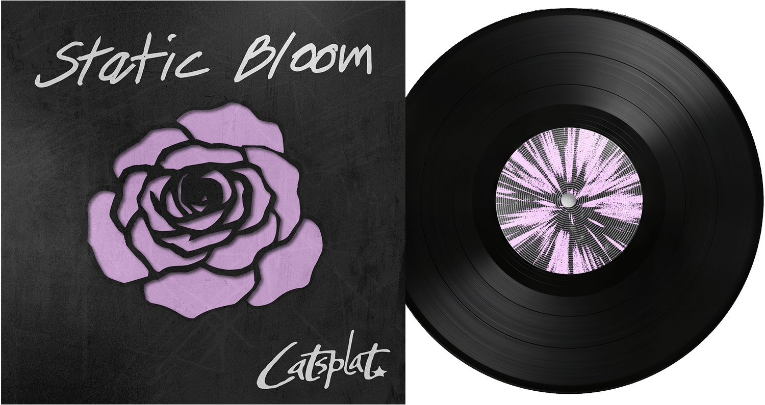 Static bloom vinyl with outer sleeve