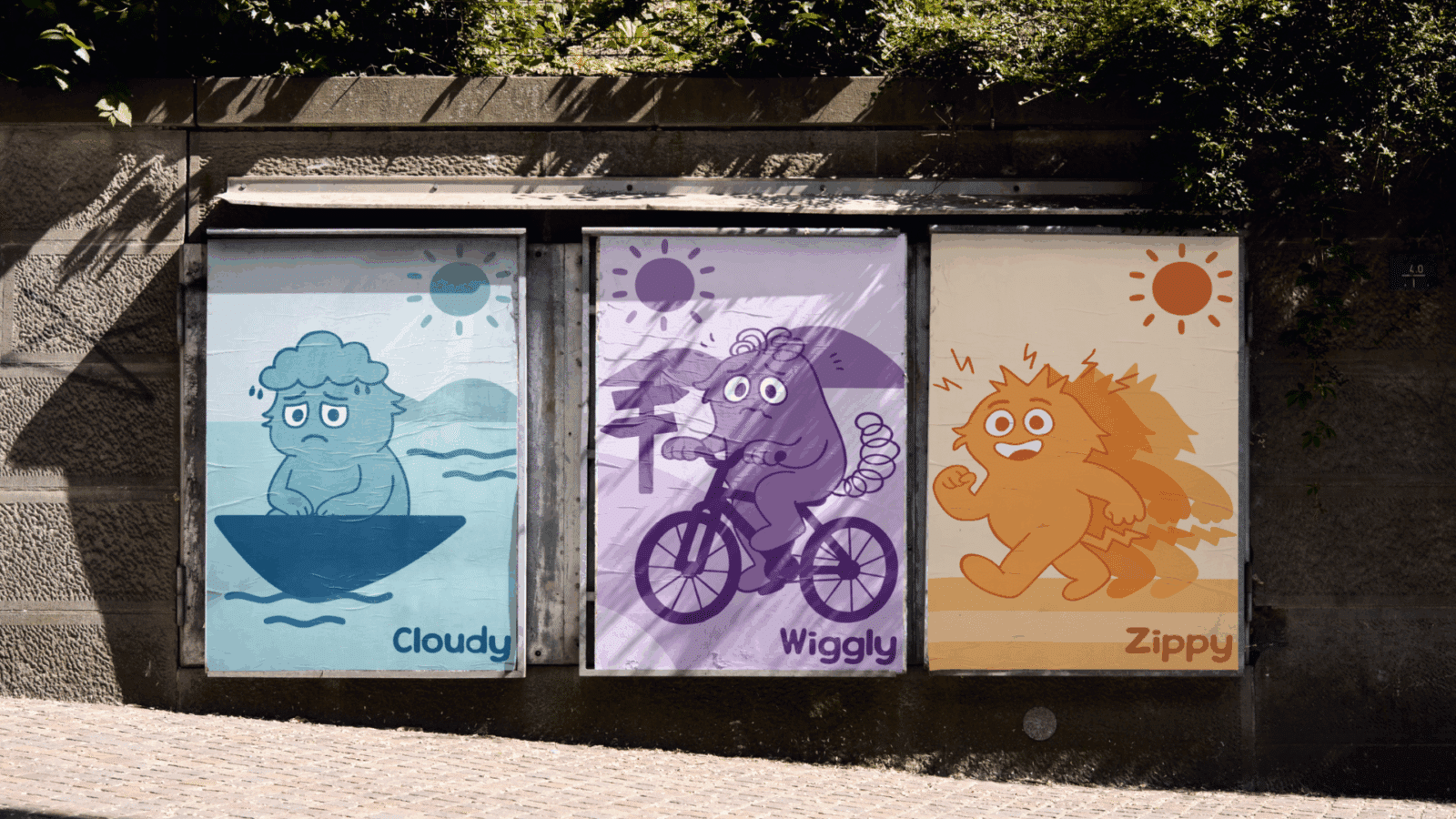 Moodlings Street Poster Mock-Up