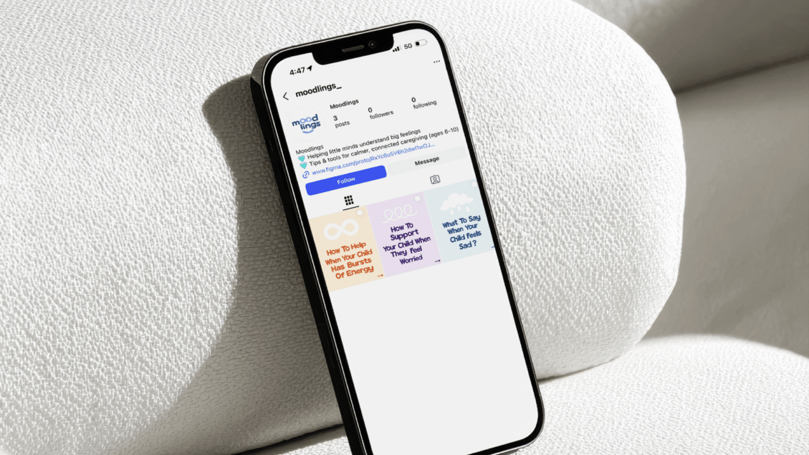 iPhone Instagram Mock-up 