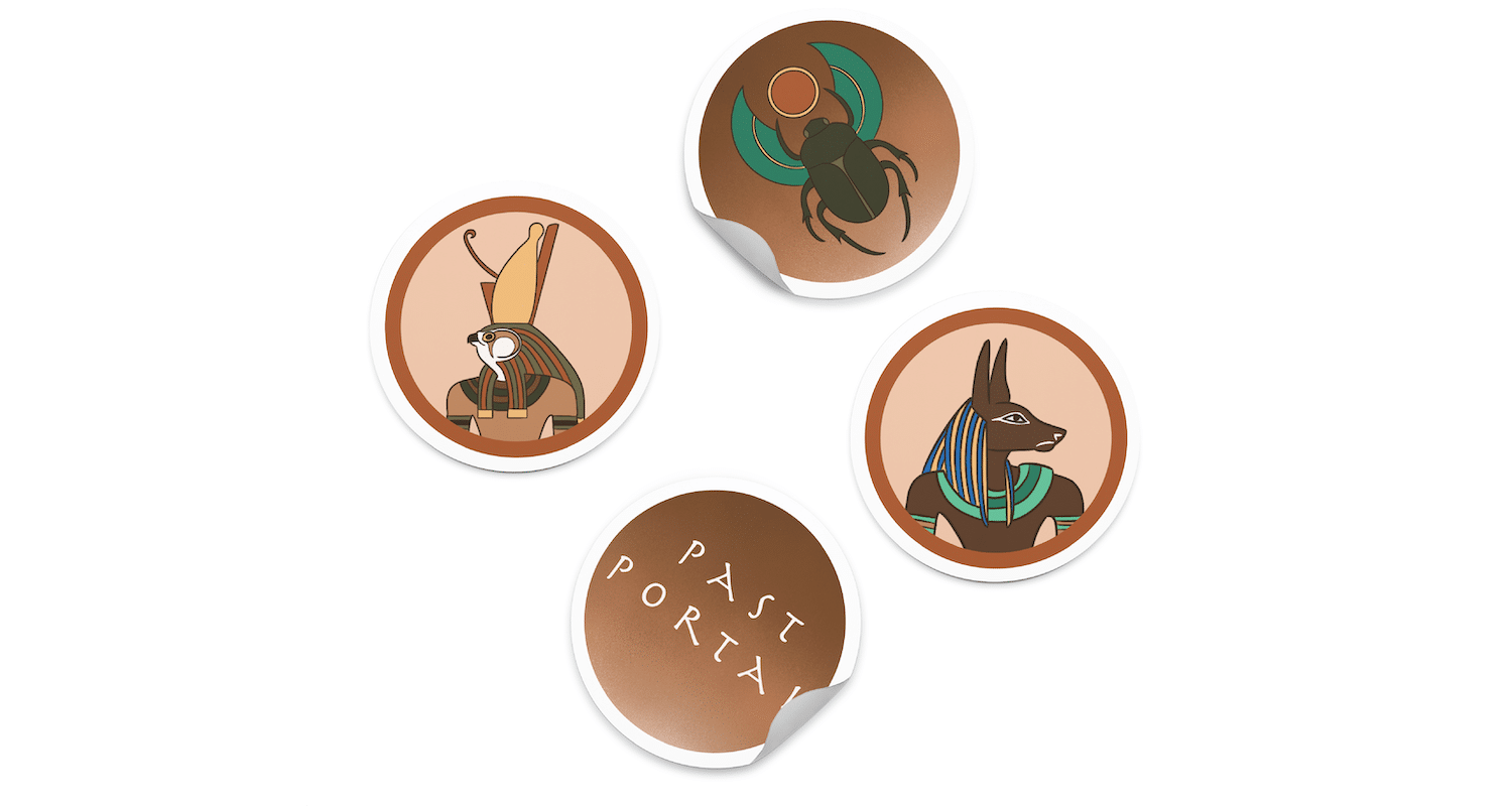 Stickers for Past Portal