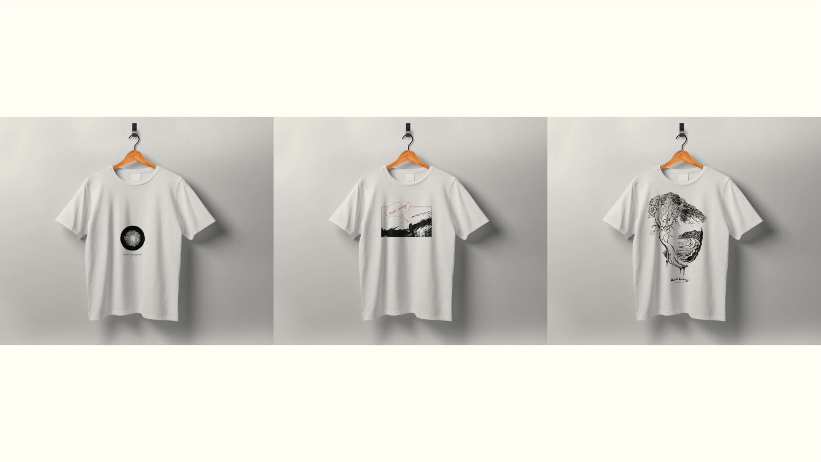 T-Shirt mockups.
