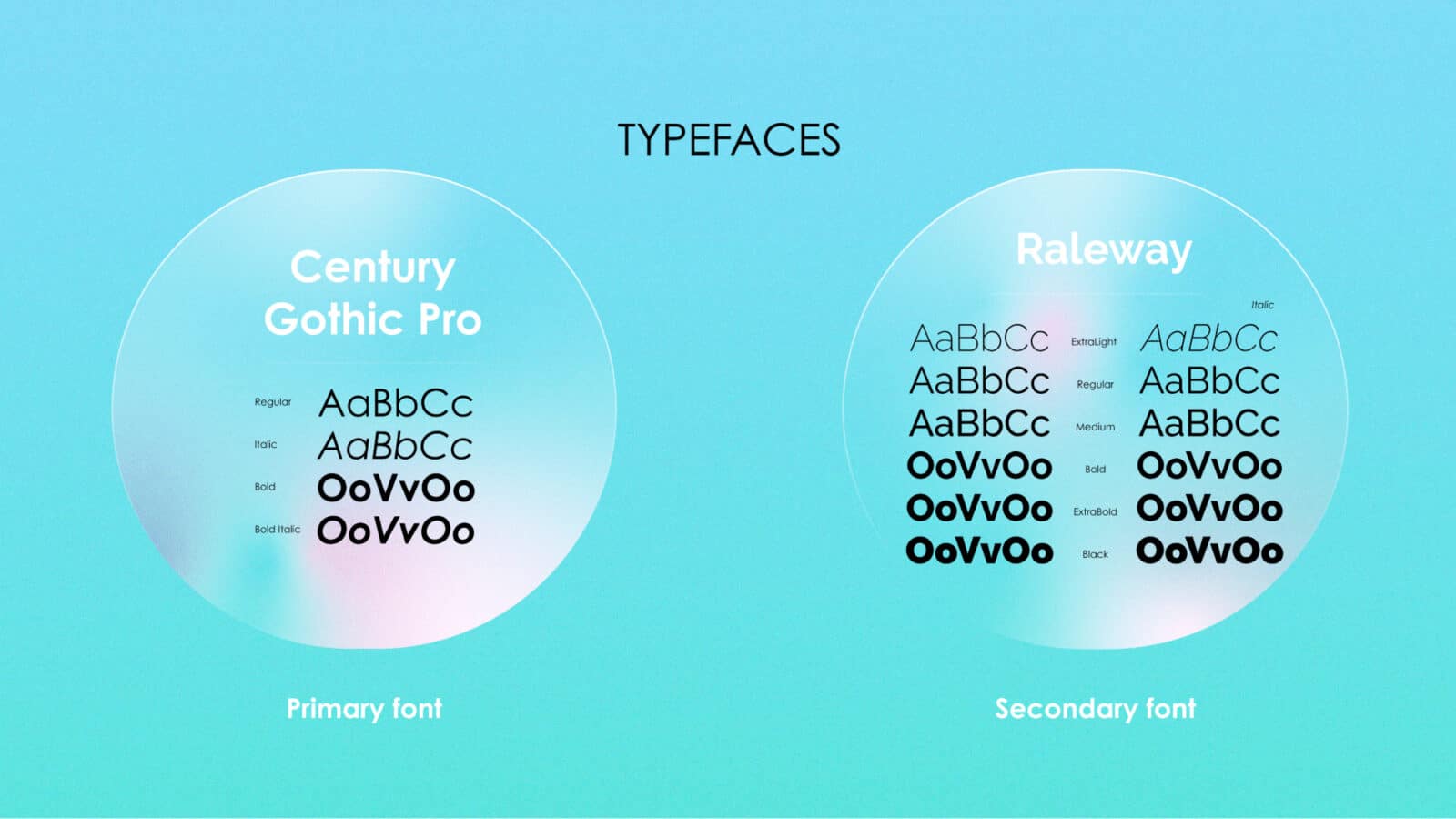 TYPEFACES